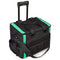 AMAZON BASICS 20 POCKETS DENALI TOOL ROLLING BAG, BLACK/GREEN - DLB03 - Like New