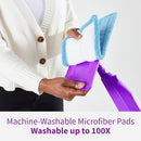 REJUVENATE CLICK N CLEAN MULTI SURFACE SPRAY MOP KIT CLEANS FLOORS PURPLE - Like New