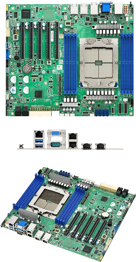 Tyan Tomcat HX S8050 AMD EPYC 9004 DDR5 1S CEB Motherboard S8050GM2NE - Green - Like New