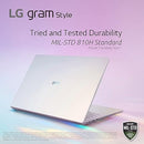 LG Gram Style 14” OLED i7-1360P 16GB 512GB SSD 14Z90RS-K.AAW7U1 - Dynamic White - Like New