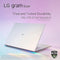 LG Gram Style 14” OLED i7-1360P 16GB 512GB SSD 14Z90RS-K.AAW7U1 - Dynamic White - Like New