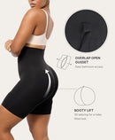 SHAPELLX SHAPEWEAR TUMMY CONTROL SHORT WOMEN XL SXMT240163-BK - BLACK - Brand New