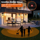 Kondras Motion Sensor Outdoor Porch Light Fixture Oil Rubbed Bronze 0814BG - Like New