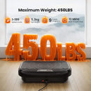 STEELITE VIBRATION PLATE EXERCISE MACHINE 450LBS CAPACITY - BLACK - Like New