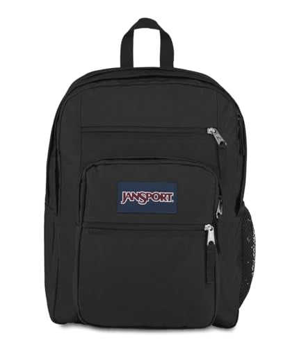 JS0A47JK008 JanSport Laptop Backpack 2 Compartments Ergonomic Straps Black - Brand New