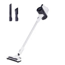 AMAZON BASICS CORDLESS VACUUM CLEANER FOR CARPET AND HARDWOOD - WHITE - Like New