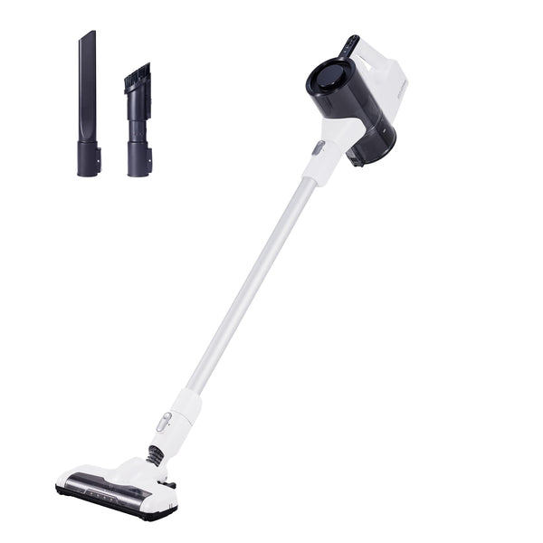 AMAZON BASICS CORDLESS VACUUM CLEANER FOR CARPET AND HARDWOOD - WHITE - Like New