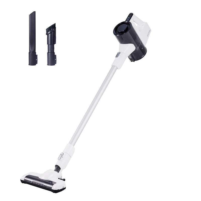 AMAZON BASICS CORDLESS VACUUM CLEANER FOR CARPET AND HARDWOOD - WHITE - Like New
