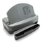 OFFICEMATE ELECTRIC 2-3 HOLE ADJUSTABLE ECO-PUNCH 90115 - BLACK/GRAY/GREEN - Like New