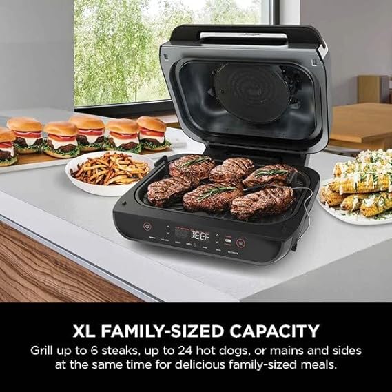 Ninja Foodi Smart XL 6-in-1 Indoor Grill Air Fry Bake Broil - Scratch & Dent