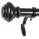 DECOPOLITAN URN SINGLE ROD SET 72-144" ANTIQUE BLACK 27865-72AB - Like New