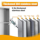 Stainless Steel Double Placed Tiers Bathroom Storage Shelf - Niche, 12" X 24" - Brand New