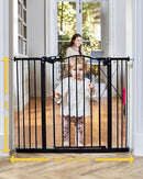 InnoTruth 29-39.6” Baby Gate, 30" Tall Pressure Mount Pet Gates, VC1911 - Black - Like New