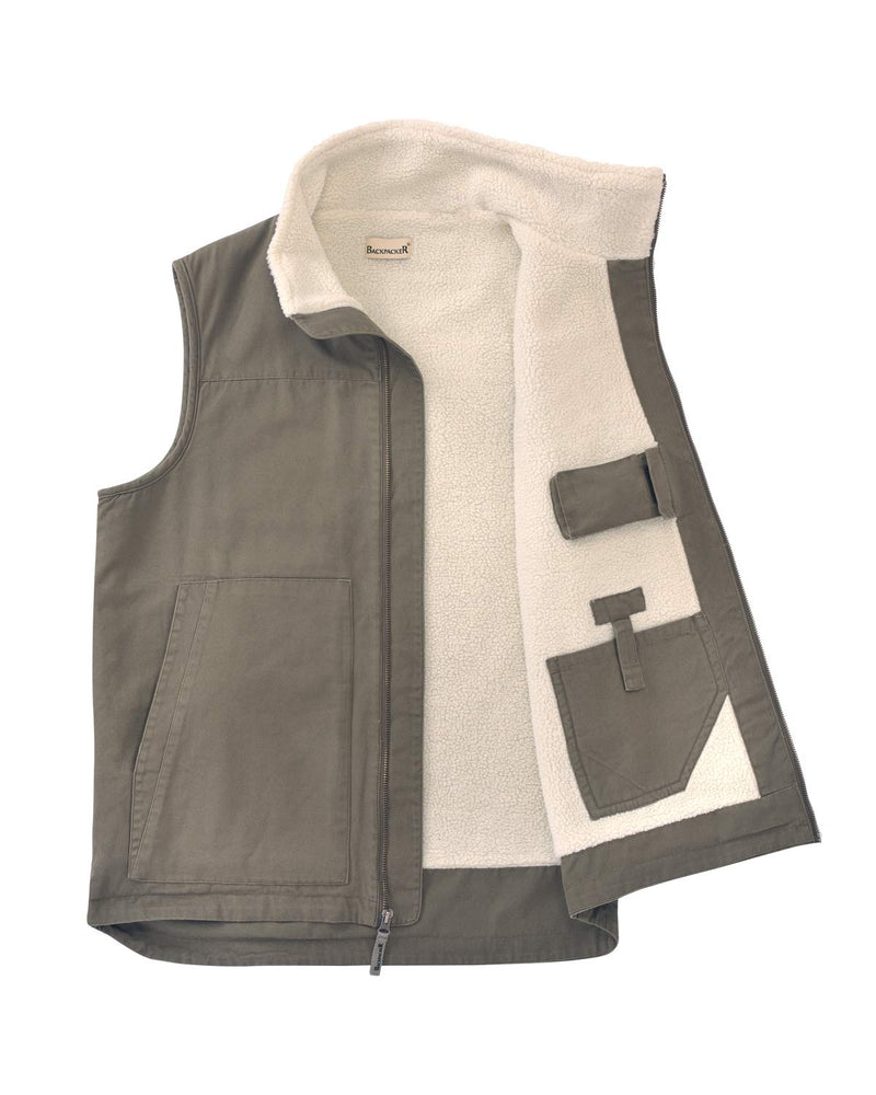 BP-7026 BACKPACKER MEN'S CONCEAL CARRY VEST MOSS GREEN MEDIUM - Brand New