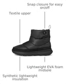 J007086 Merrell Women's Hut Moc 2 Quilted Slipper, Black, Size 5 - Like New