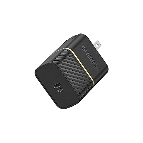 OTTERBOX FAST CHARGE USB WALL CHARGER, 20 W OBFTC-0069-B - BLACK - Like New