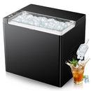 ORFLROA Countertop 9 Ice Cubes 6 Mins Portable Ice Maker 2 Sizes S/L - Inky - Like New