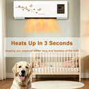GENERIC 1800W WALL MOUNTED AIR CONDITIONER QUIET TABLE FAN PORTABLE COOLING YL - Like New