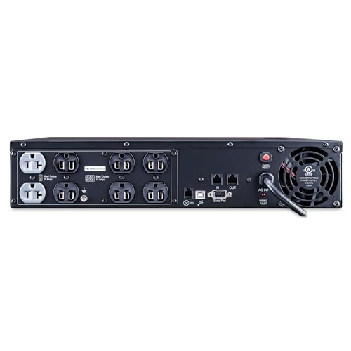 CYBERPOWER PFC SINEWAVE UPS BATTERY BACKUP SURGE PROTECTOR 2000VA/1540W - BLACK - Like New