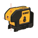 DEWALT 100 FT. RED SELF-LEVELING 3-SPOT LASER LEVEL - BLACK/YELLOW - Like New