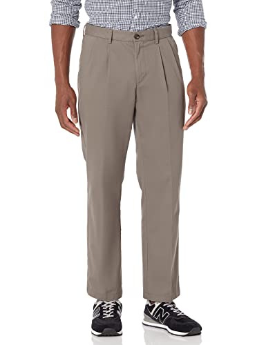 Amazon Essentials Men's Classic Fit Wrinkle Resistant Pleated Chino Pant - Brand New