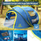 QOMOTOP INSTANT TENT 4 PERSON BLUE - BLUE - Like New