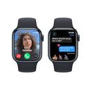 APPLE WATCH SERIES 9 GPS 41MM MIDNIGHT ALUMINUM CASE MIDNIGHT SPORT BAND - Like New