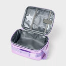 CAT & JACK CLASSIC LUNCH SACK - GLITTER PURPLE - Brand New