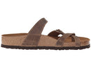 1011433 Birkenstock Mayari Oiled Leather Tobacco Brown Oiled Leather EU 42 W11 - Like New
