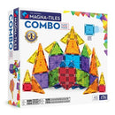 MAGNA-TILES® Combo 46-Piece Magnetic Building Set, 244046COM - Multi Color - Like New