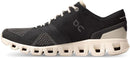 40.99592 On Running Women's Cloud X Sneakers Black/Pearl 10 Like New