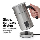 Hamilton Beach Electric Milk Frother Warmer Automatic Warm Cold Foam 43565C - Like New