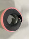 360 SURROUND SUPPORT NECK ADJUSTABLE MEMORY FOAM PINK U-SHAPED TRAVEL PILLOW - Like New