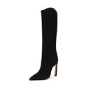 B09T4RF2XC SCULPT MARYANA BOOT BLACK SIZE 10 - Like New