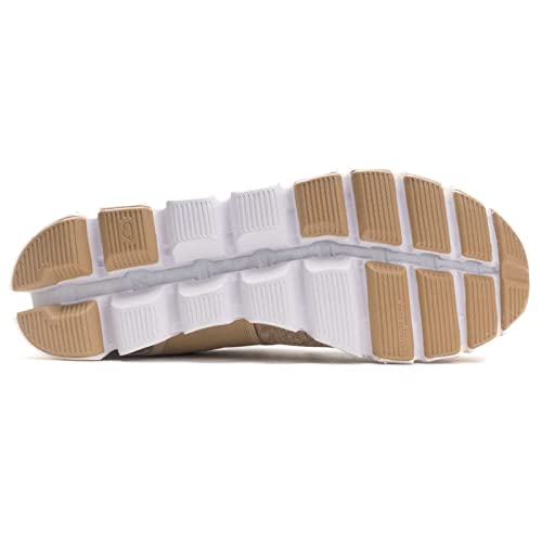 ON RUNNING CLOUD TERRY TEXTILE MEN'S LOW-TOP - SIZE US 7, EUR 10, UK 6.5 - DUNE - Like New