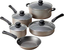Tramontina 9-Piece Non-Stick Cookware Set B083ZJ8MK1 - Champagne - Brand New
