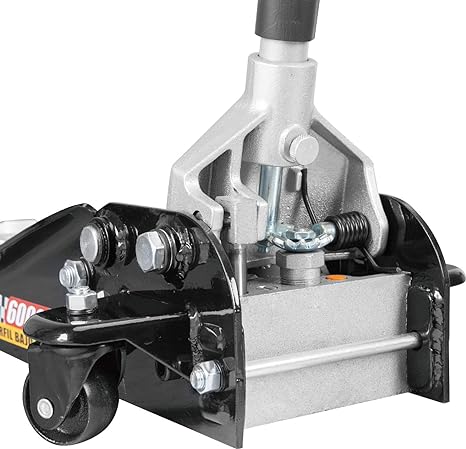 Torin T83505W Hydraulic Low Profile Steel Racing Jack 6,000 lb Capacity - BLACK - Like New