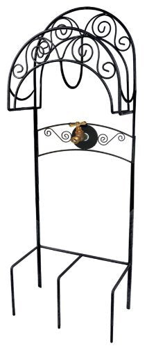 LIBERTY GARDENS HOSE 150' STAND STEEL BLACK - BLACK - Like New