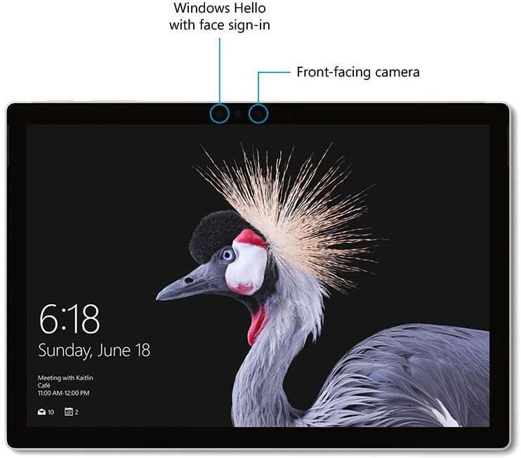 Microsoft Surface Pro 12.3'' 2736x1824 TOUCH i5-7300U 8 128GB SSD KLH-00001 - Like New