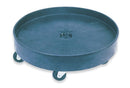Rubbermaid Commercial Products FG265000BLA Universal Drum Dolly - Black - Brand New