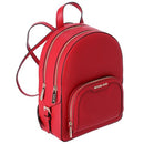 MICHAEL KORS JAYCEE MEDIUM PEBBLED LEATHER BACKPACK - BRIGHT RED - Brand New