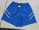 JUMPSTART POLYESTER SHORTS W/ ZIPPER POCKETS - SIZE: MEN M - BLUE - Like New