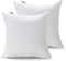 ACANVA 26X26 INCH, 2 COUNT, DECORATIVE THROW PILLOW INSERTS, SQUARE TOP, WHITE - Like New