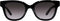 SALVATORE FERRAGAMO SMOKE GRADIENT SQUARE LADIES SUNGLASSES SF1066S 001 52 - Like New