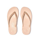 FITFLOP WOMEN'S IQUSHION OMBRE SPARKLE FLIP-FLOPS - SIZE: WOMEN 8.5 - ROSE - Like New