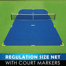 DULCE DOM Pickleball Net Portable Outdoor Court Marking Kit 22 FT 3-10 players - Like New