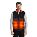 MRAWARM HEATED VEST, LIGHTWEIGHT ELECTRIC HEATED VEST MEN WOMEN S - BLACK - Like New