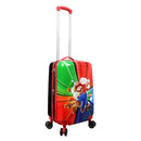 Bioworld Super Mario Bros Character Group Art 20" Rolling Carry On Luggage - Brand New