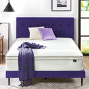 ZINUS 12" FOAM AND SPRING MATTRESS FULL, CERTIPUR-US CERTIFIED FOAMS WHITE - Like New