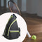 KOWAKU PICKLEBALL BAG WOMEN MEN TENNIS SHOULDER BAG SIZE - BLACK/GREEN - Like New